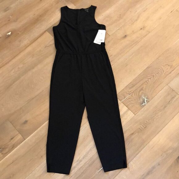 Athleta Women’s Black Brooklyn Jumpsuit (6P)